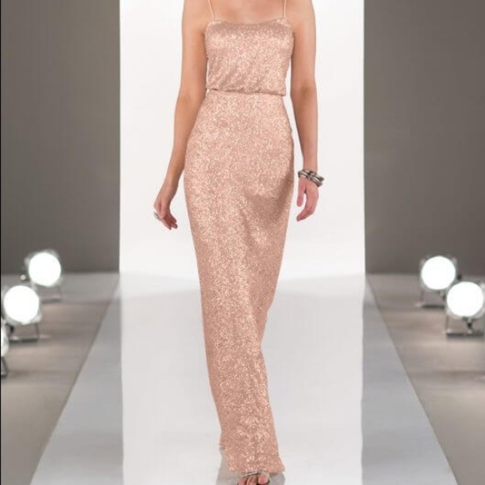 Sorella Vita Rose Gold Bridesmaids Dress